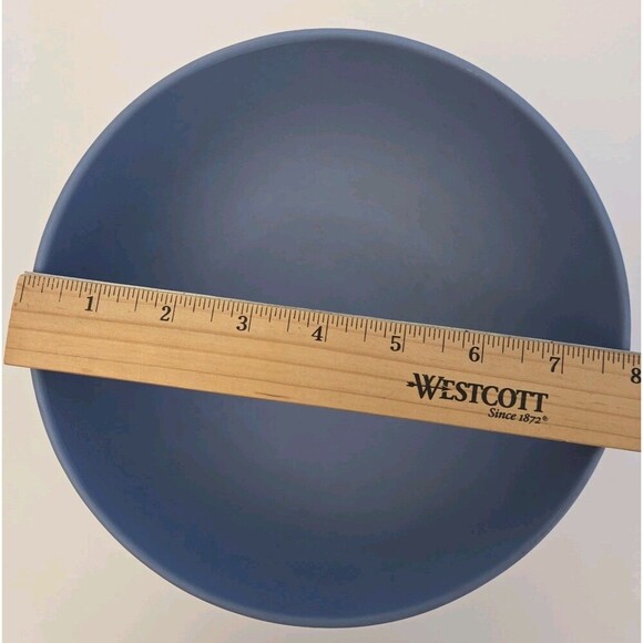 VTG Wedgwood Jasperware Bowl Aprox 8" The Sacrifice Greek Design 1972 Blue Matte - Picture 7 of 11